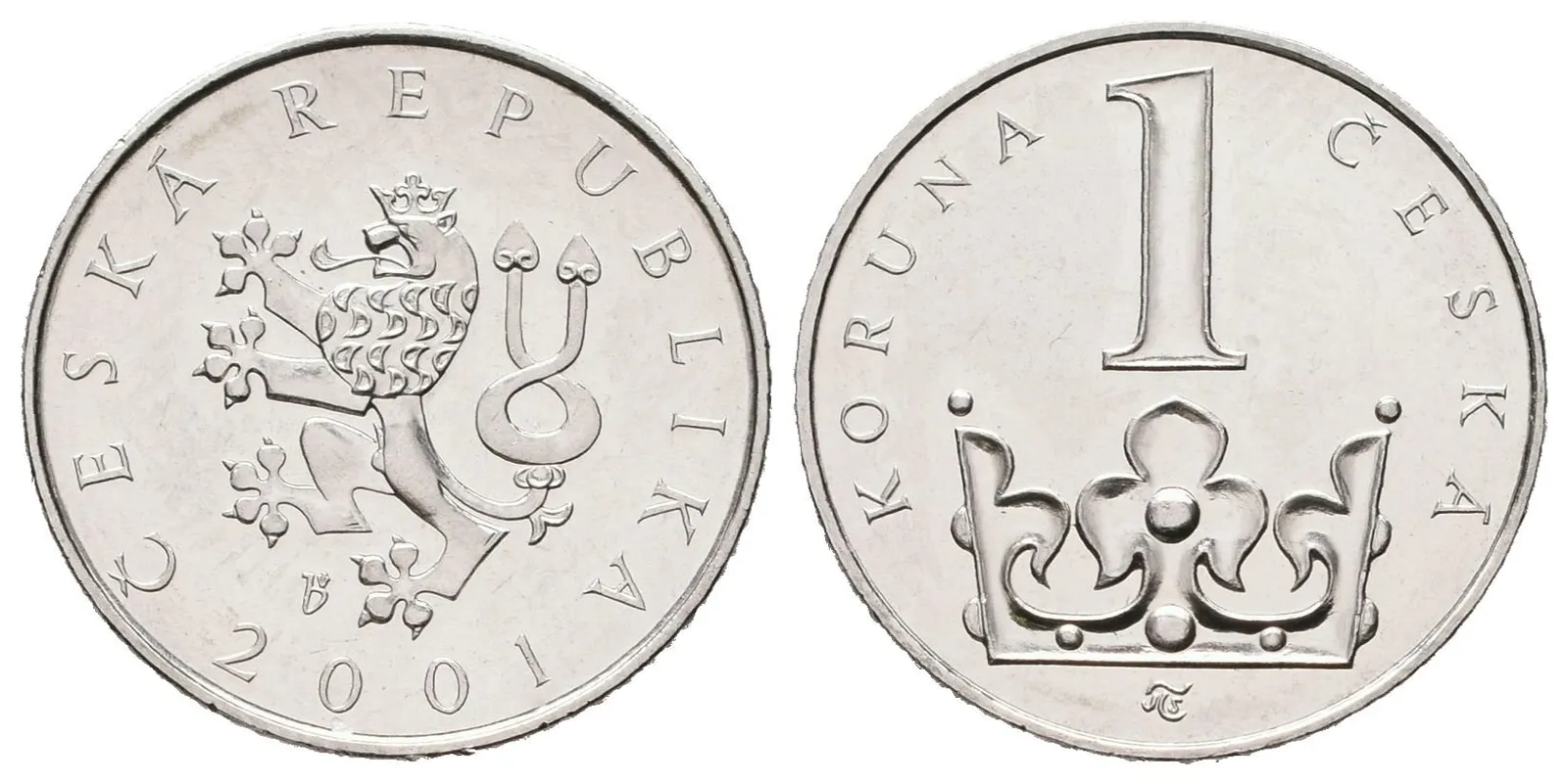 1 Koruna 2001