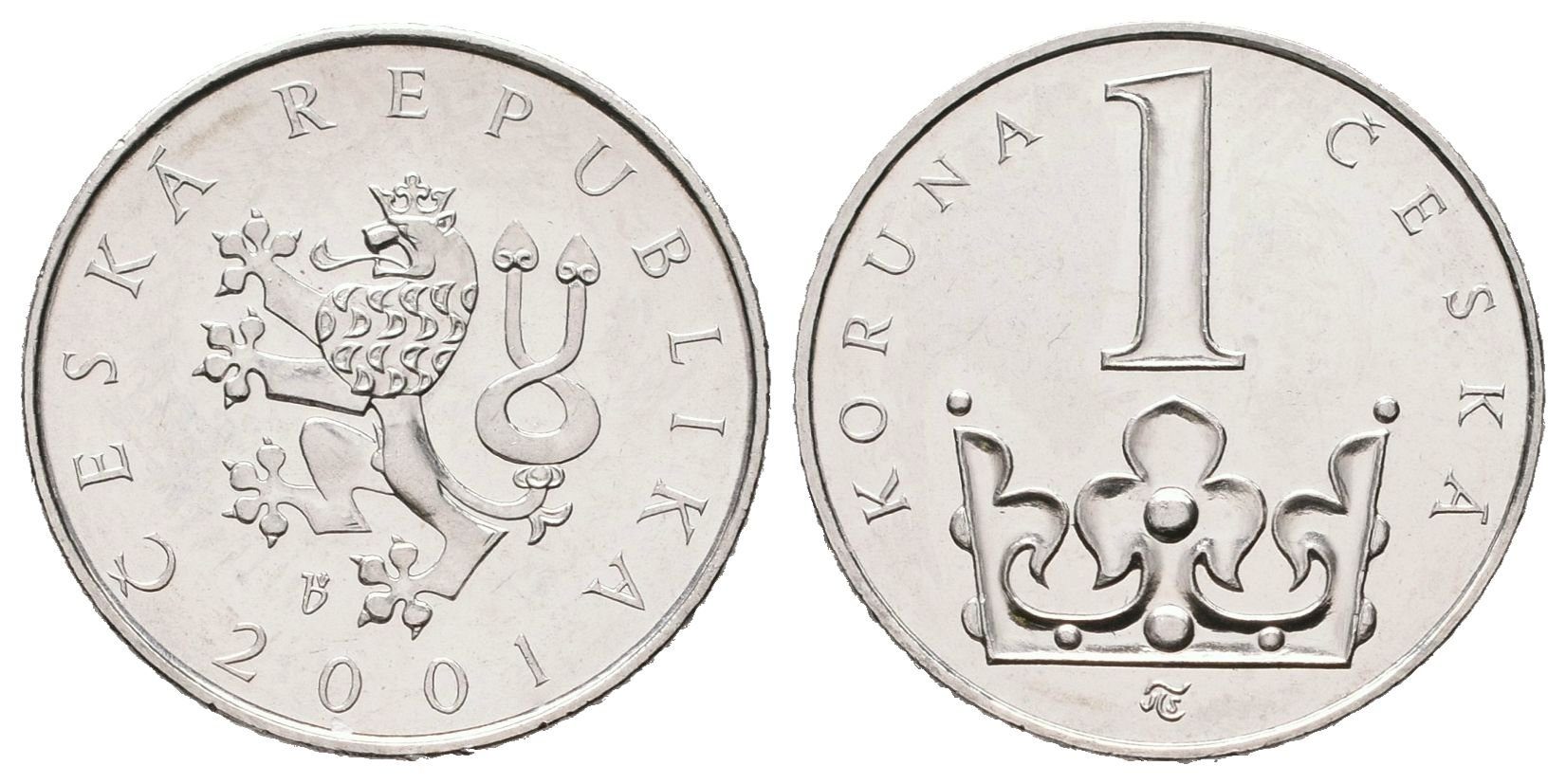 1 Koruna 2001