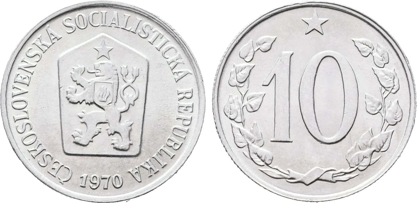 10 Haléř 1970
