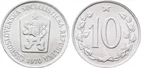 10 Haléř 1970