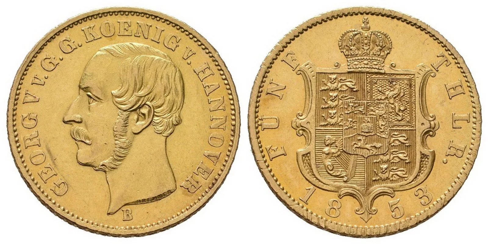 Hannover, George V., 1851 - 1866 — 1
