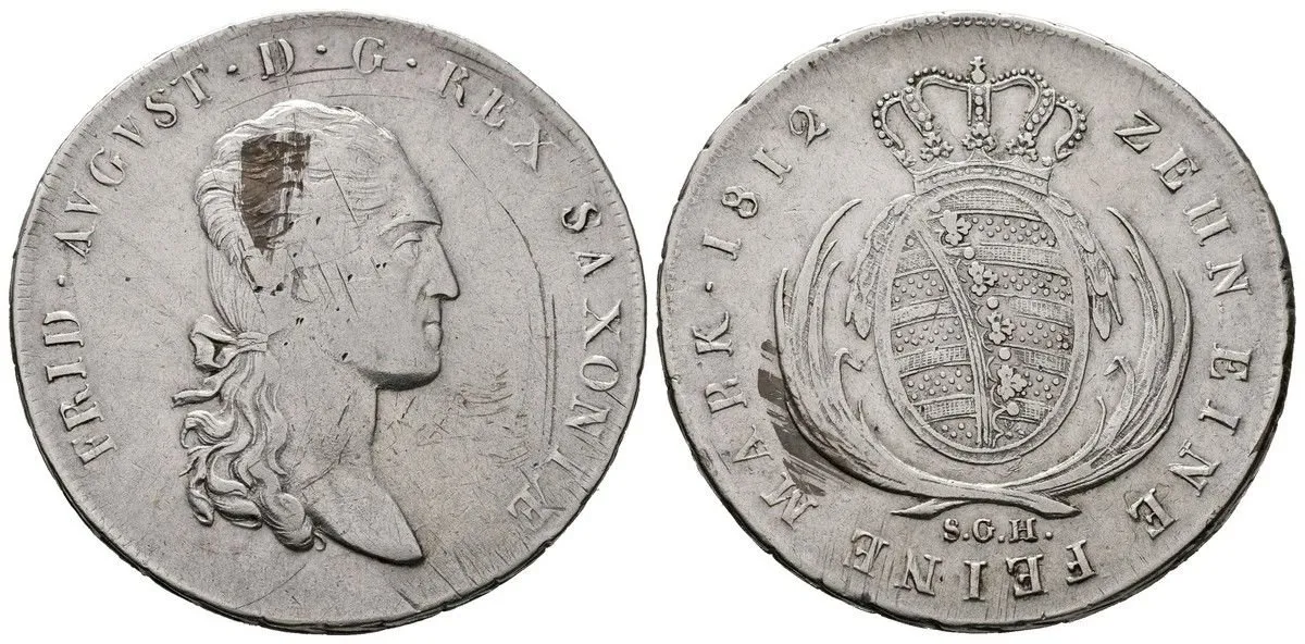 Sasko, Friedrich August III./I., 1763 - 1827 — 1