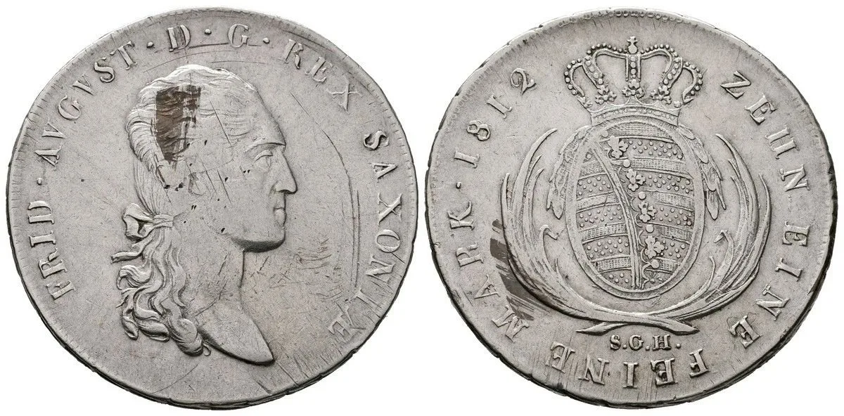 Sasko, Friedrich August III./I., 1763 - 1827 — 1