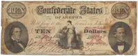 CSA, 10 Dollars 1861, P.25