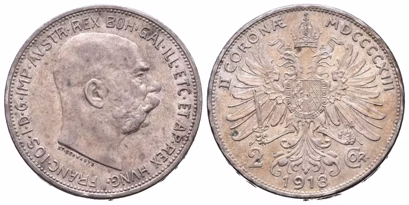 2 Koruna 1913