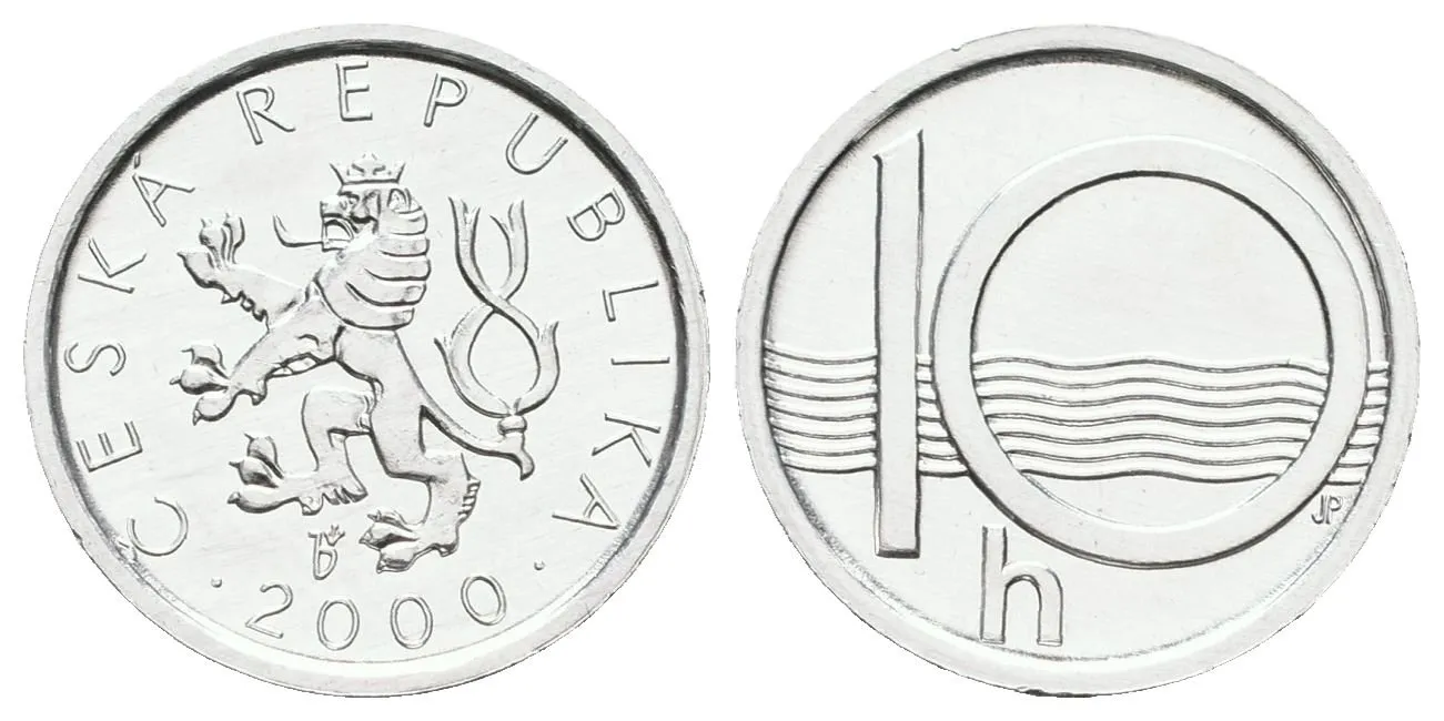 10 Haléř 2000