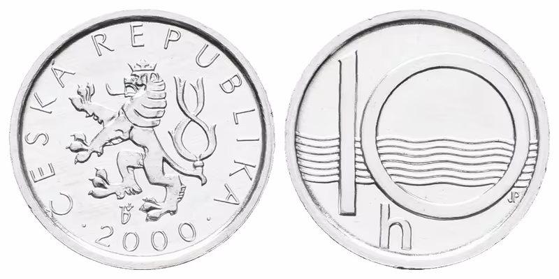 10 Haléř 2000