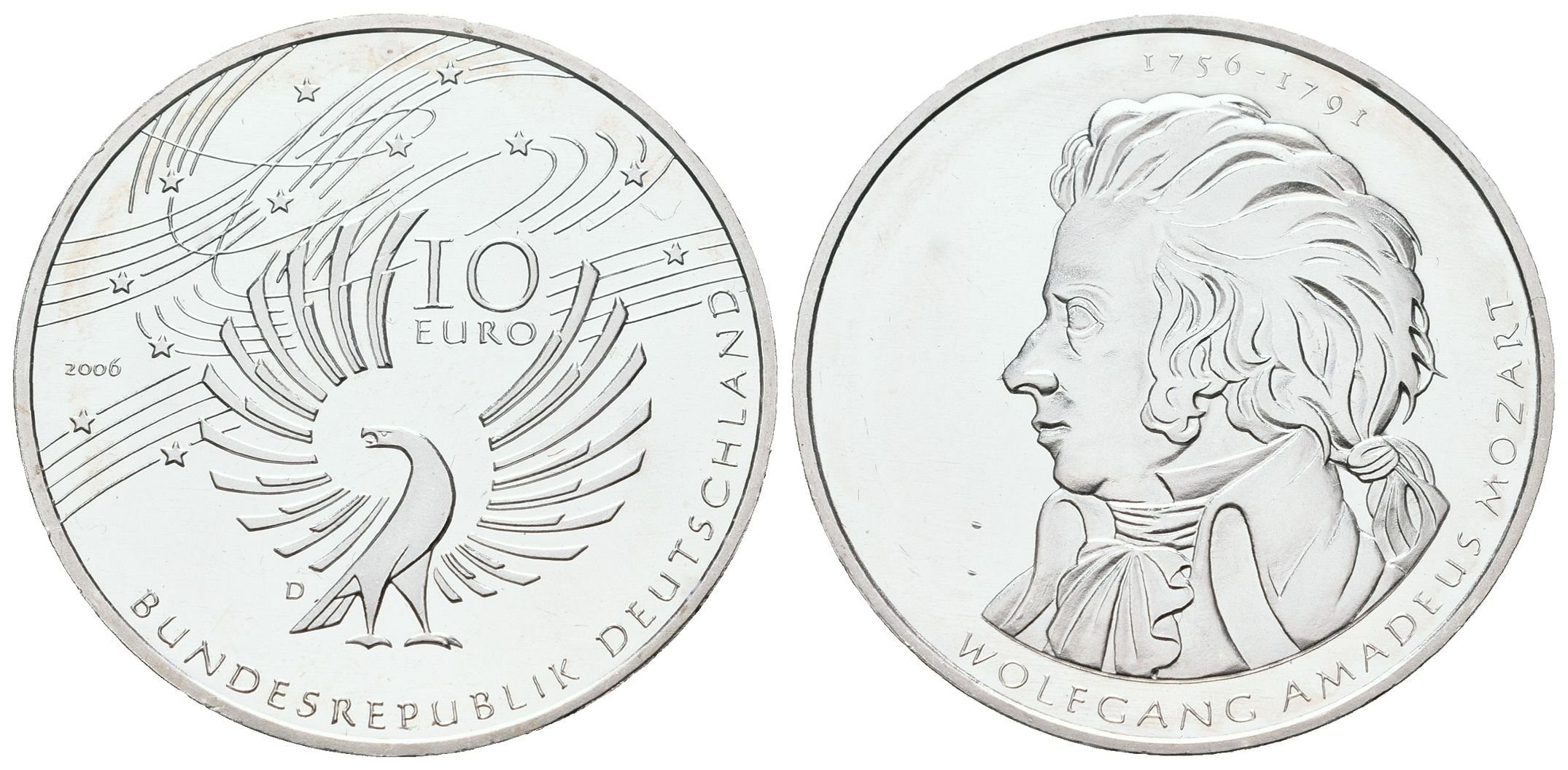 SRN, 10 Euro 2006 - Mozart