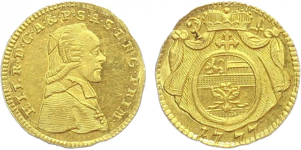 Salzburg, Hyeronymus Colloredo, 1772 - 1803 — 1