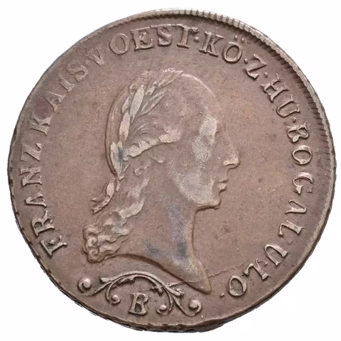 Krejcar 1812 B, Kremnica, Husz.2049, pěkná zachovalost, patina