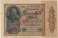 Německo, 1 Milliarde Mark 1923, Ro.110e