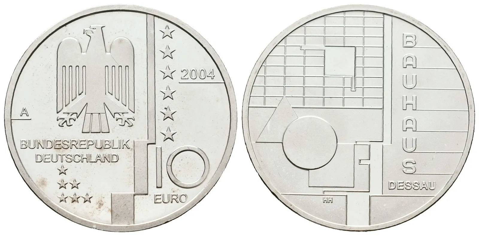 SRN, 10 Euro 2004 - Bauhaus