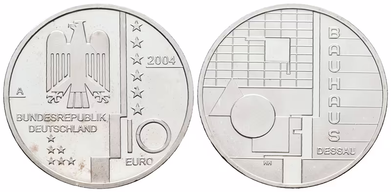 SRN, 10 Euro 2004 - Bauhaus