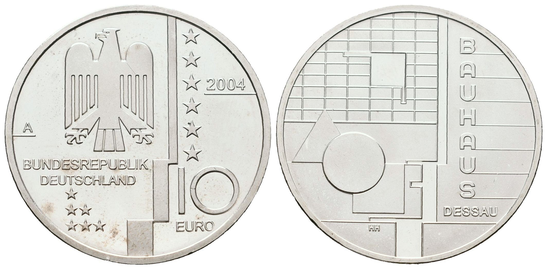 SRN, 10 Euro 2004 - Bauhaus