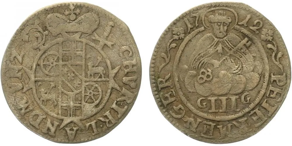 Trier - arcibiskupství, Karl Josef of Lorraine, 1711 - 1715 — 1