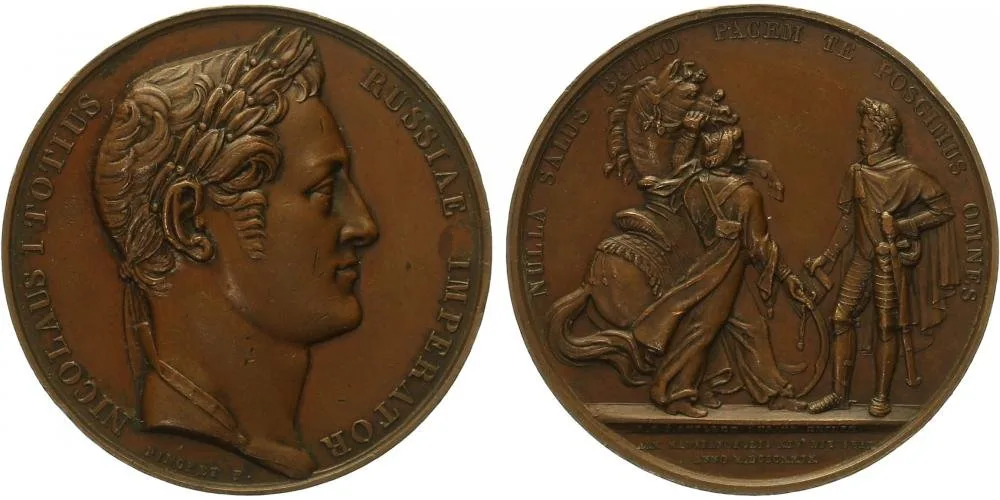 Rusko, Mikuláš I., 1825 - 1855 — 1