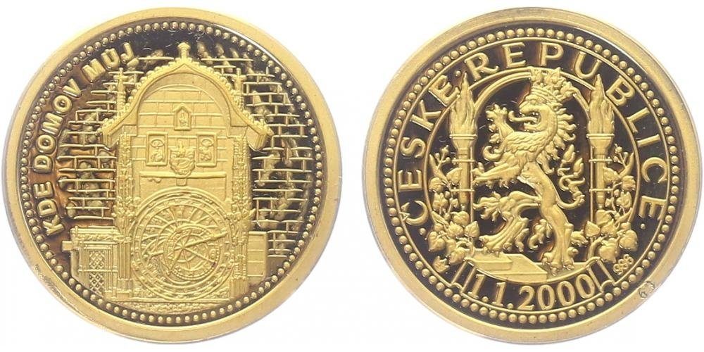 Medaile 2000 - Staroměstský orloj