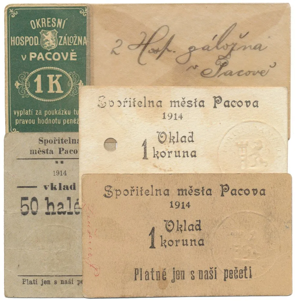 Nouzovky české od roku 1914 — 1