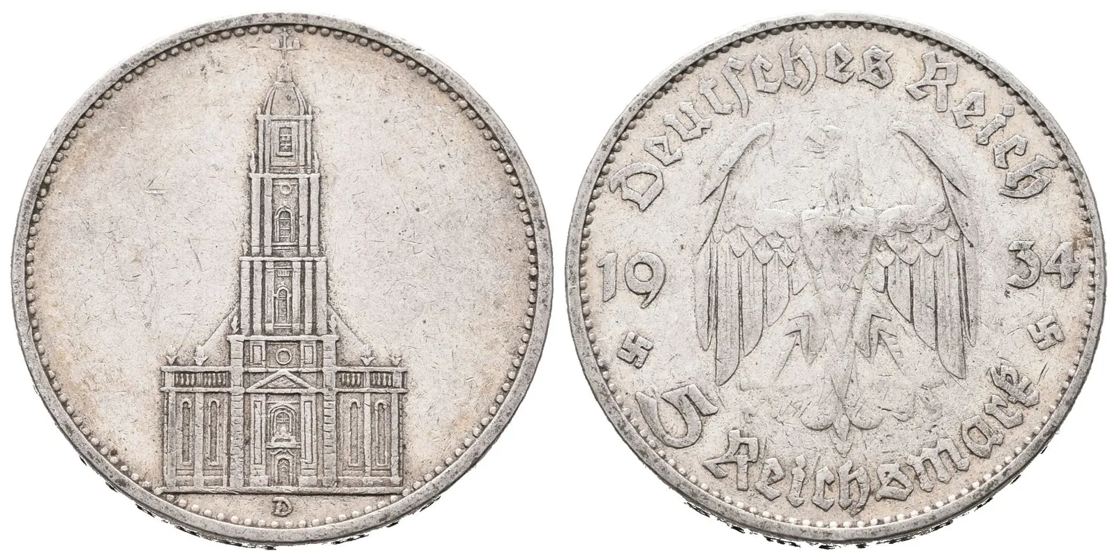 III. říše, 5 Marka 1934 D