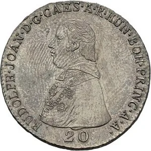 Olomouc - arcibiskupství, Rudolf Jan, 1819 - 1831 — 1