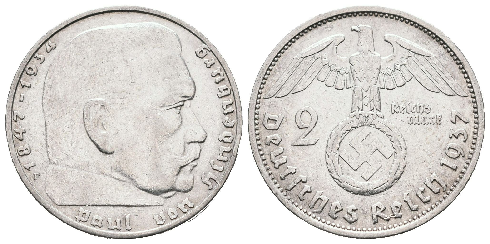 III. říše, 2 Marka 1937 F
