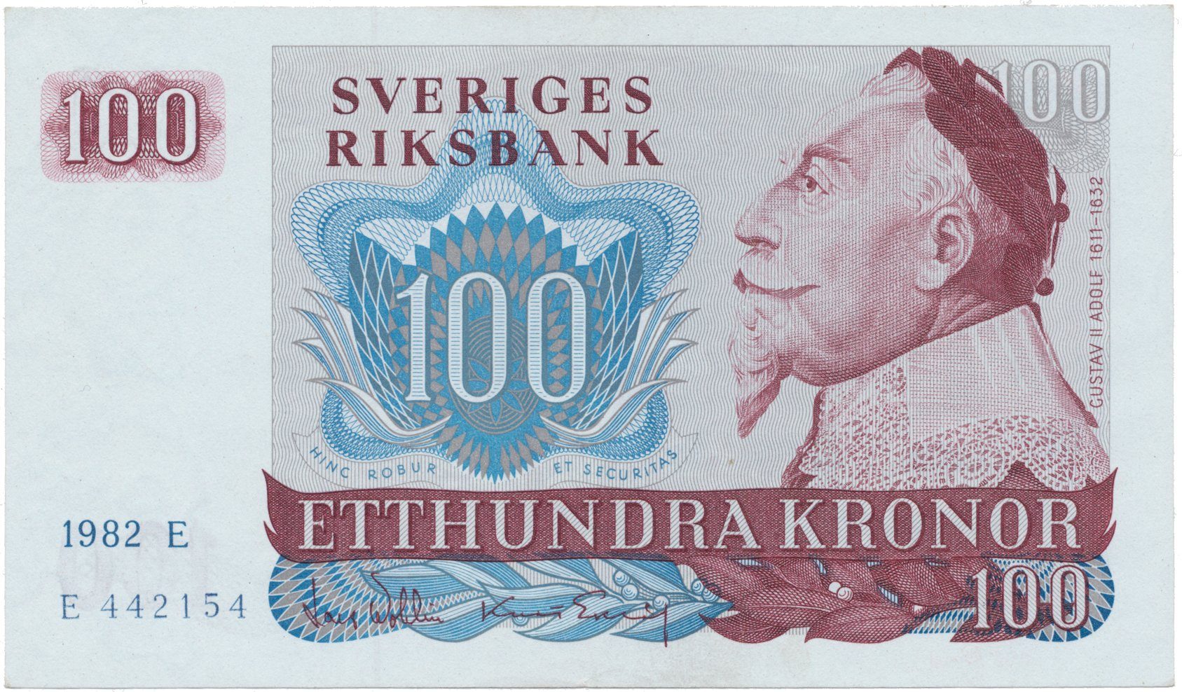 Švédsko, 100 Kronor 1982, P.54c