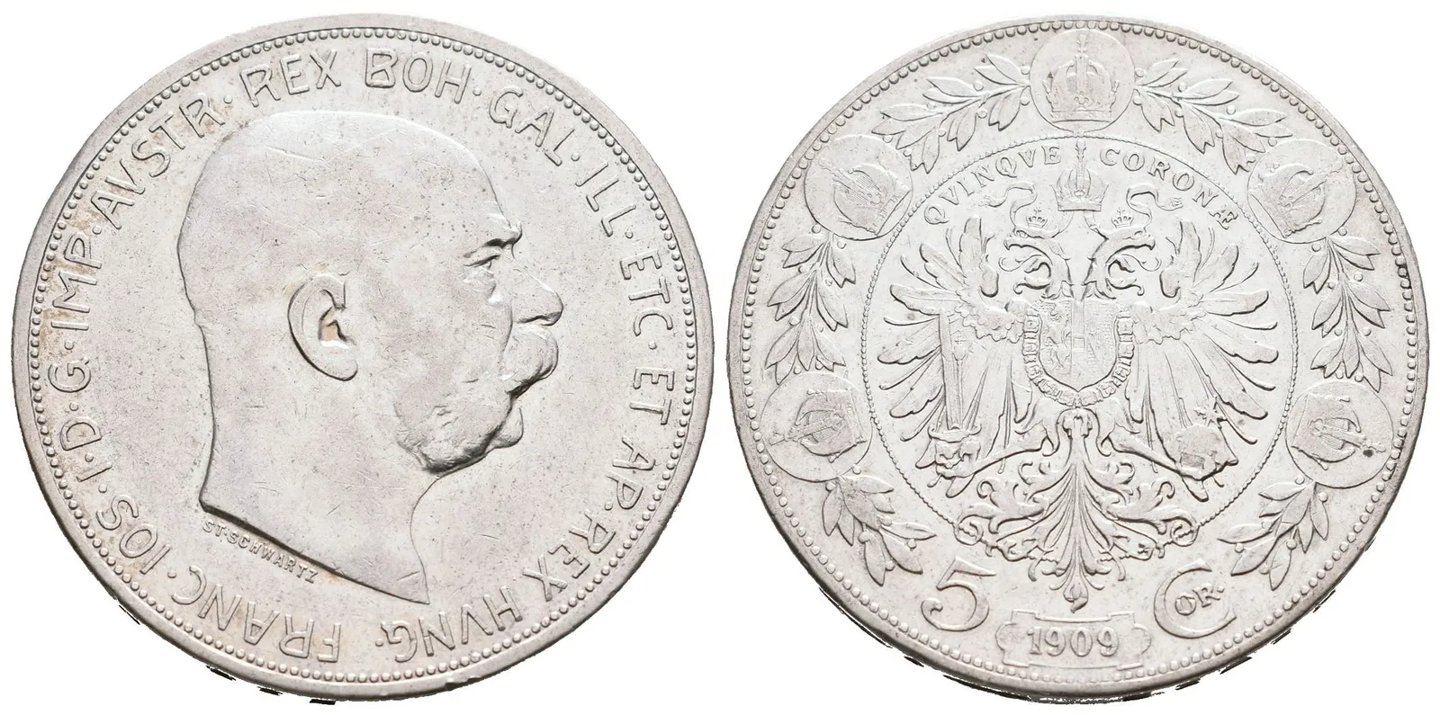 5 Koruna 1909