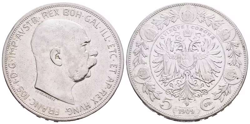 5 Koruna 1909
