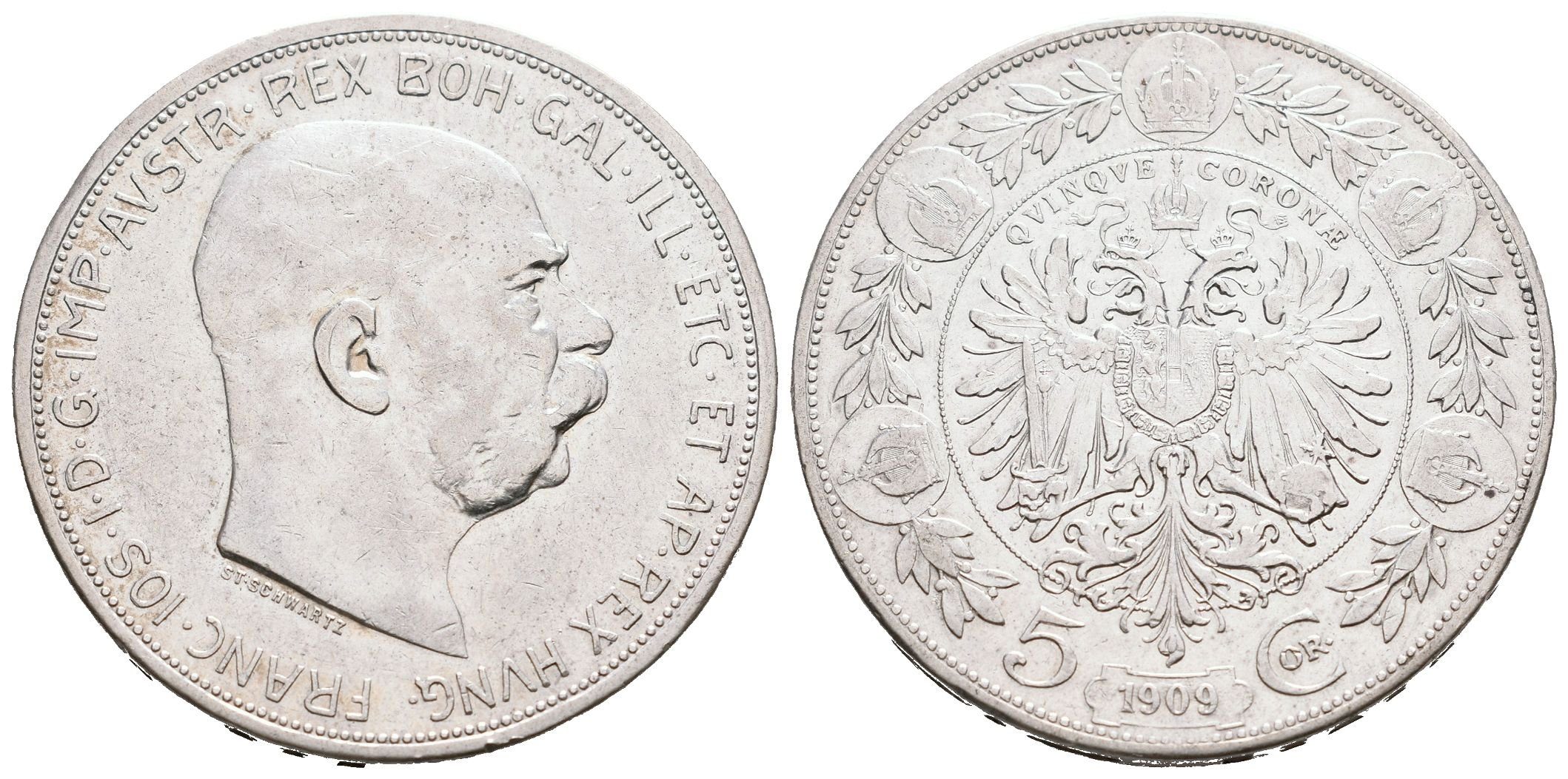 5 Koruna 1909