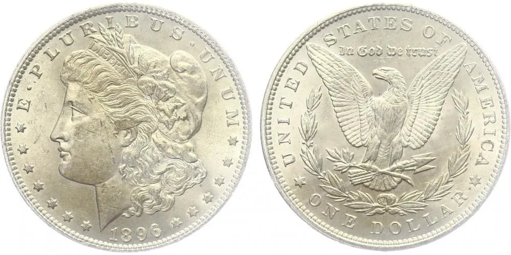 USA, 1 Dollar 1896 - Morgan