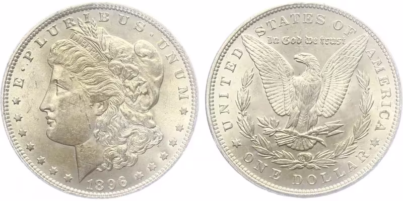 USA, 1 Dollar 1896 - Morgan