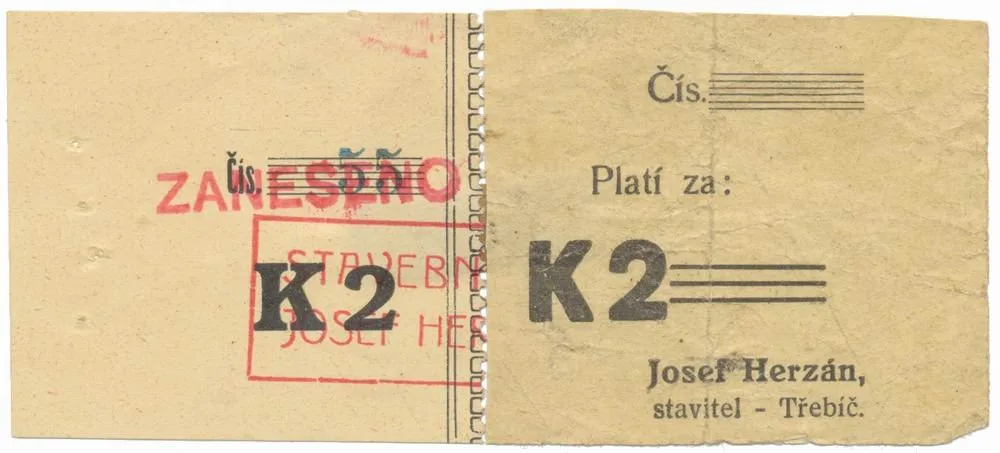 Nouzovky české od roku 1914 — 1