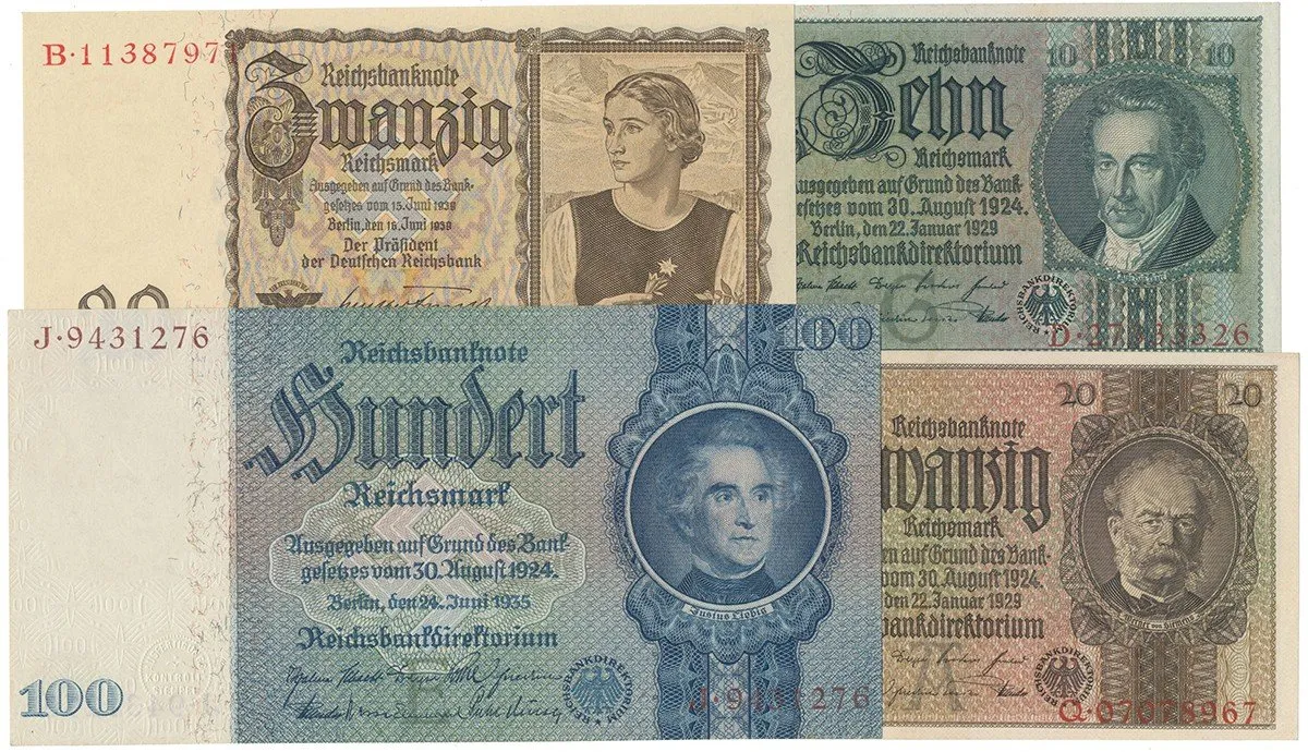 Německá platidla na československém území 1938-45 — 1