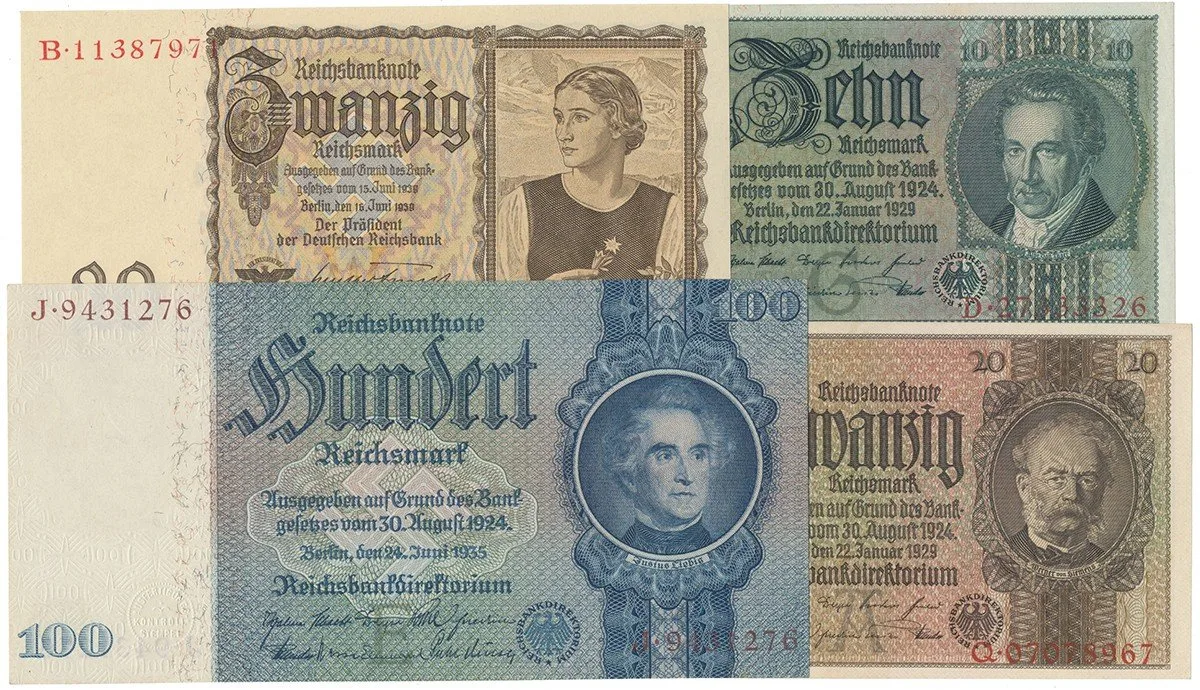 Německá platidla na československém území 1938-45 — 1