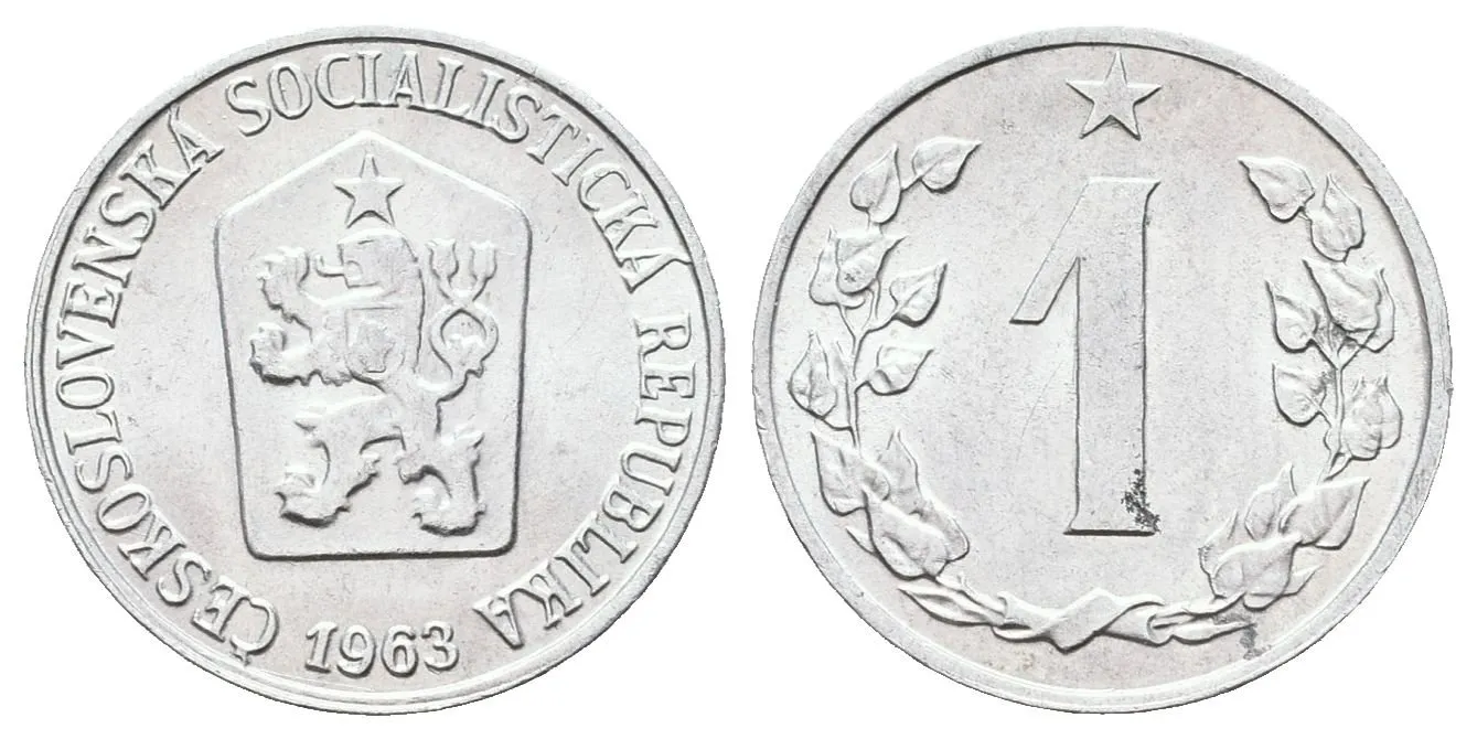 1 Haléř 1963