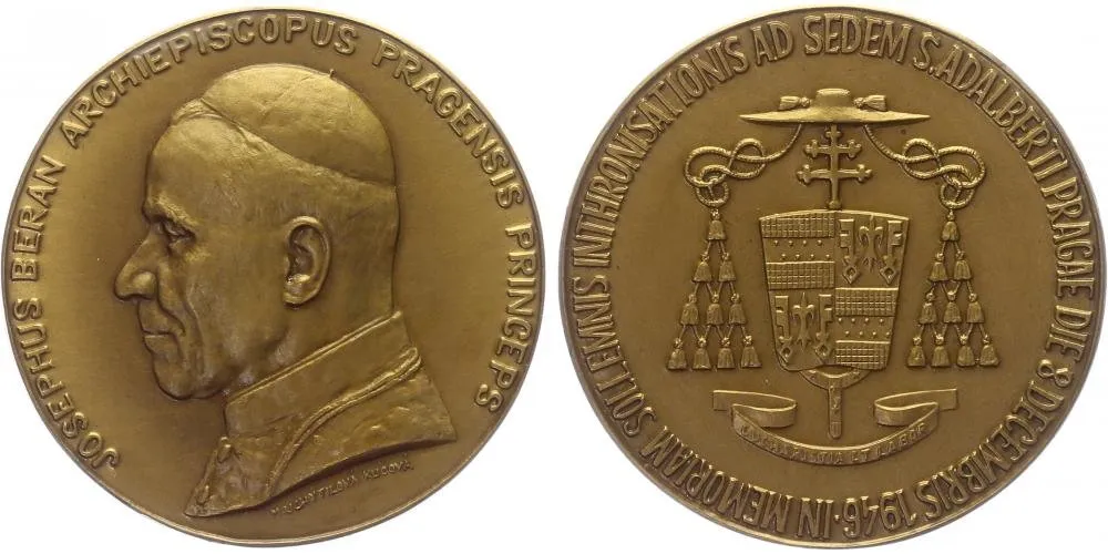 Praha - arcibiskupství, Josef Beran, 1946 - 1969 — 1