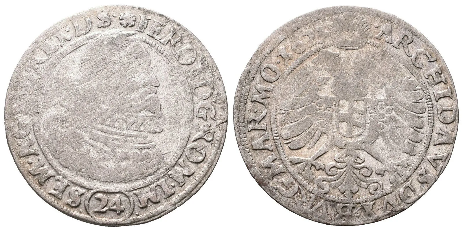 Ferdinand II., 1619 - 1637 (Mince kiprová) — 1