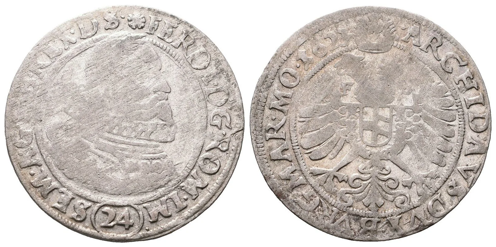 Ferdinand II., 1619 - 1637 (Mince kiprová) — 1