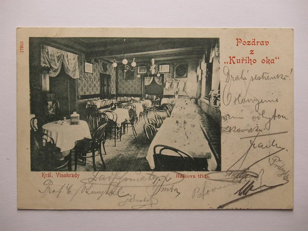 Praha 2, Král. Vinohrady, Restaurace Kuří oko — 1