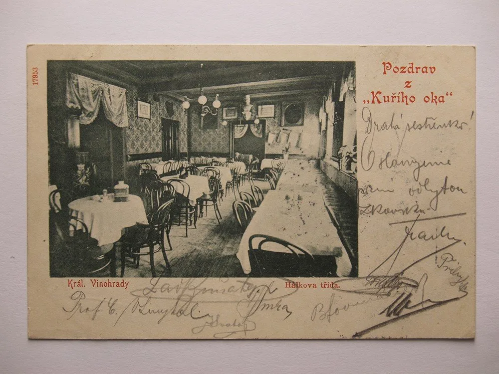 Praha 2, Král. Vinohrady, Restaurace Kuří oko — 1