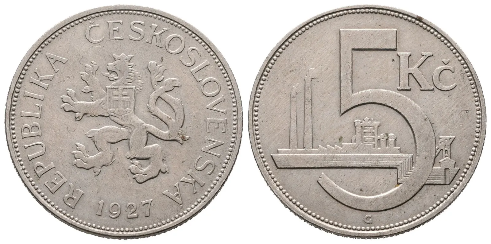 5 Koruna 1927