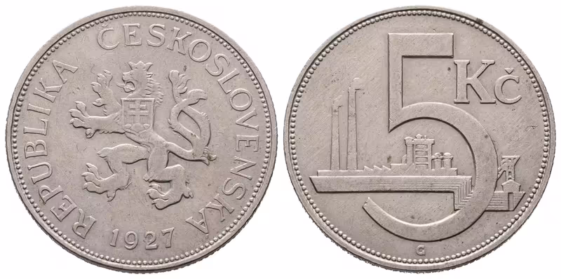 5 Koruna 1927