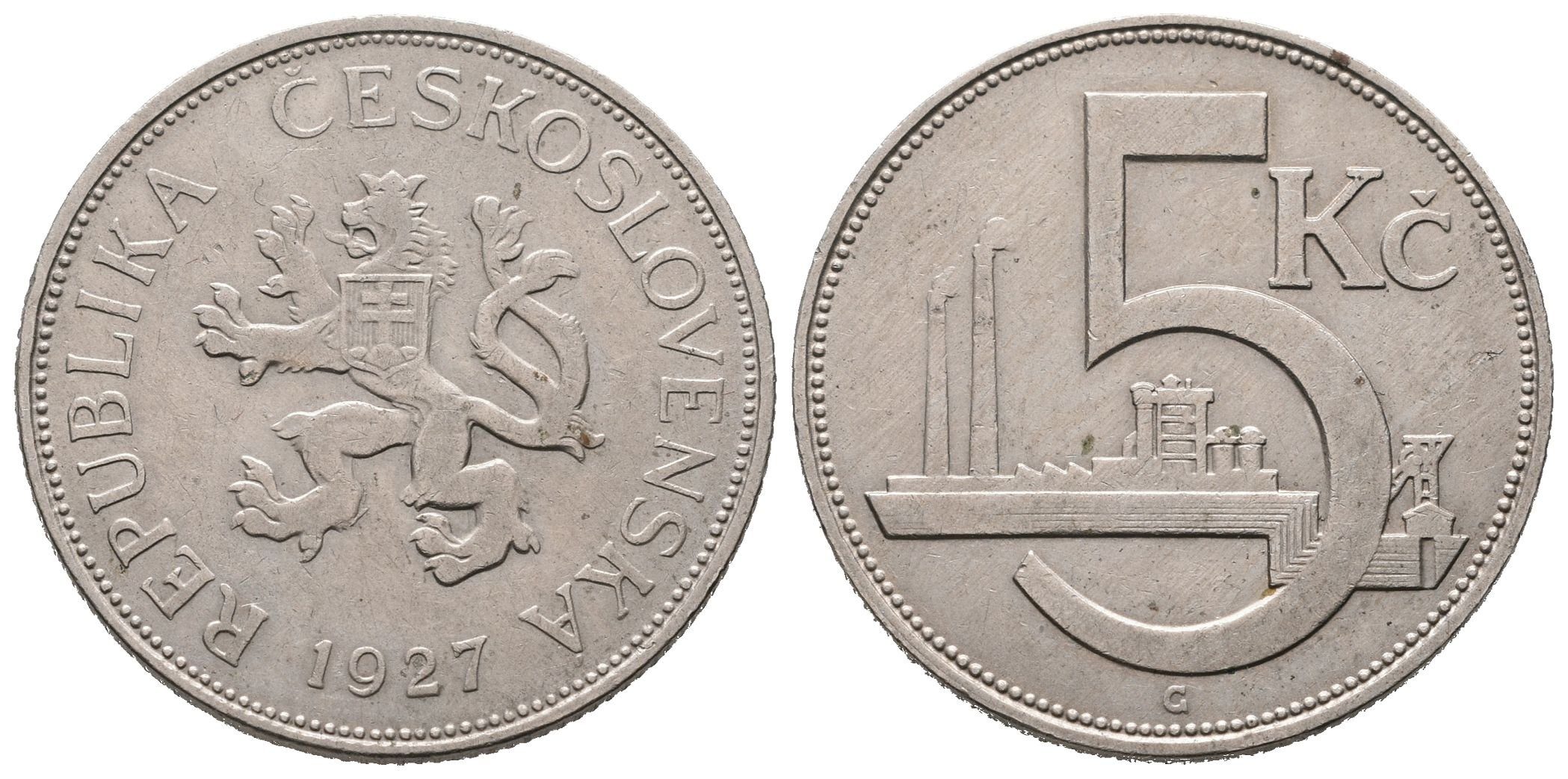 5 Koruna 1927