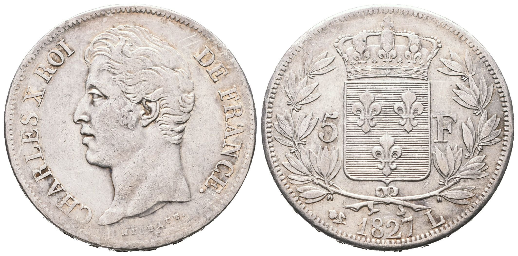 Francie, 5 Frank 1827 L