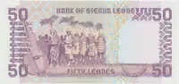 Sierra Leone, 50 Leones 1989, P.17b - fotografie 2