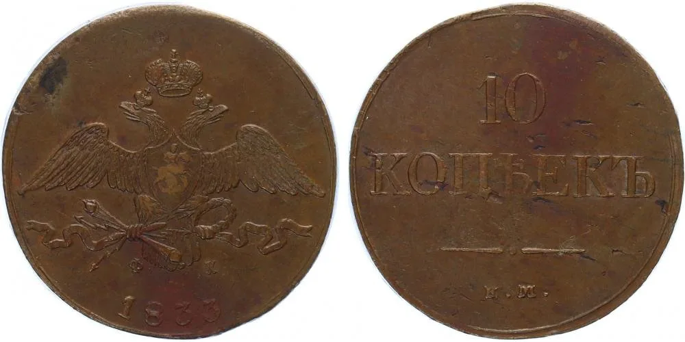 Rusko, Mikuláš I., 1825 - 1855 — 1