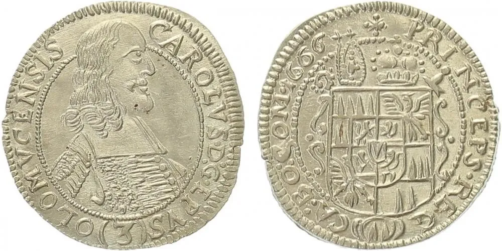 Olomouc - biskupství, Karel II. Liechtenstein, 1664 - 1695 — 1
