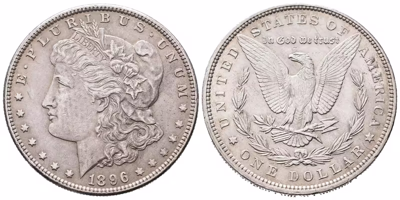 USA, 1 Dollar 1896