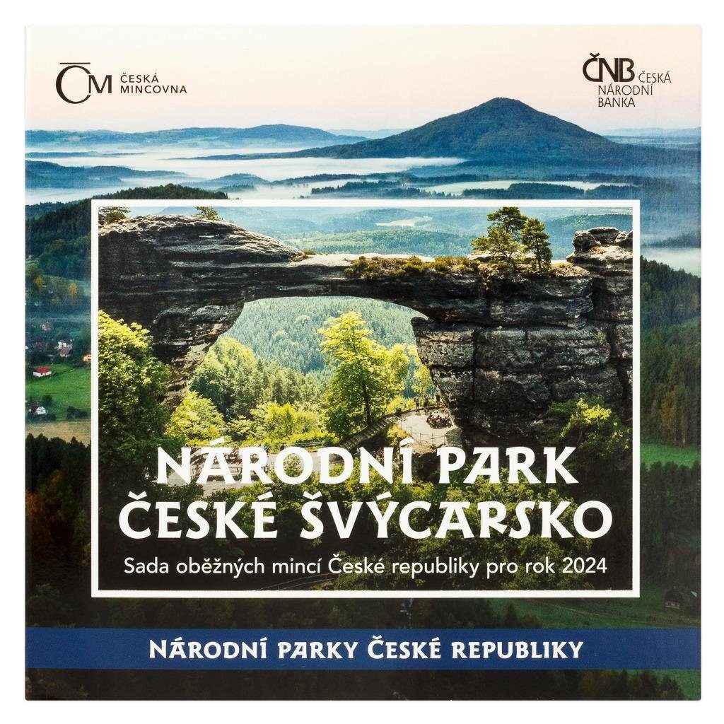 Ročníková sada mincí 2024 - České Švýcarsko
