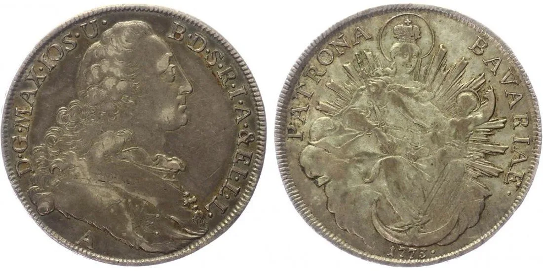 Bavorsko, Maximilian III. Josef, 1745 - 1777 — 1